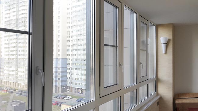 Металлопластиковое остекление балконов Руза