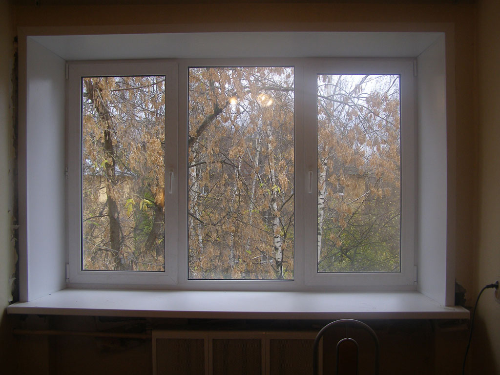 Готовые пластиковые окна для дачи и дома Руза